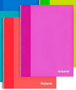 imagen de Cuaderno T/E 16x21  Rayado x80h. HUSARES