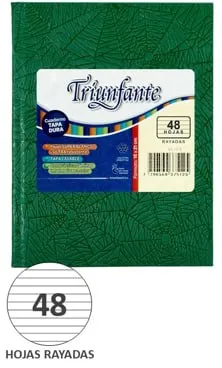 imagen de Cuaderno T/D Araña 48p N°2 16x21cm Triunf.