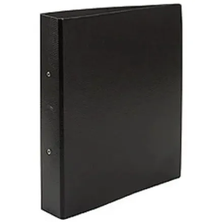 imagen de Carpeta A4 Fibra Simil Negra