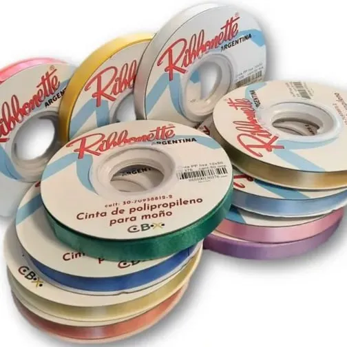 imagen de Cinta Regalo 10mmx50m (Azul) RIBLONETTE