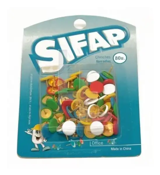 imagen de Chinches Forradas x80u Cab.Plast. Sifap