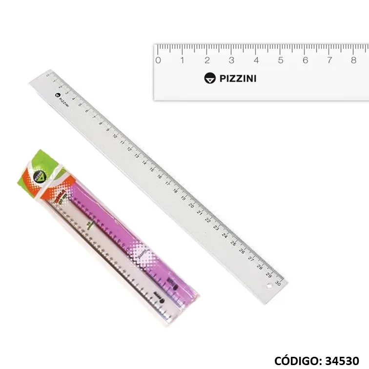 imagen de Regla 30 cm PIZZINI