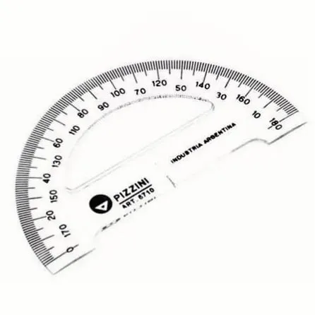 imagen de Transportador 180º Acrilico PIZZINI