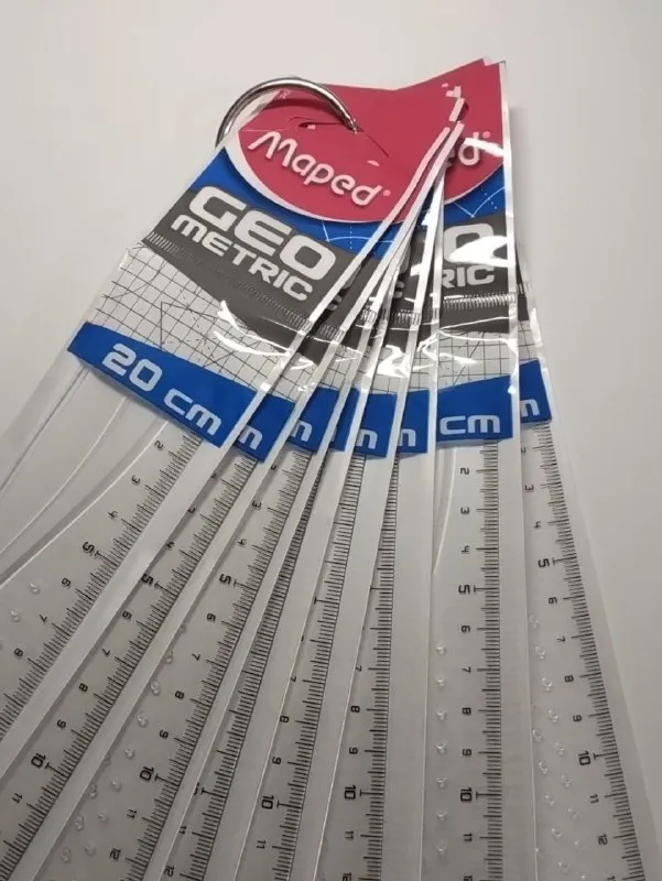 imagen de REGLA 20 cm Acril. Transp.  MAPED