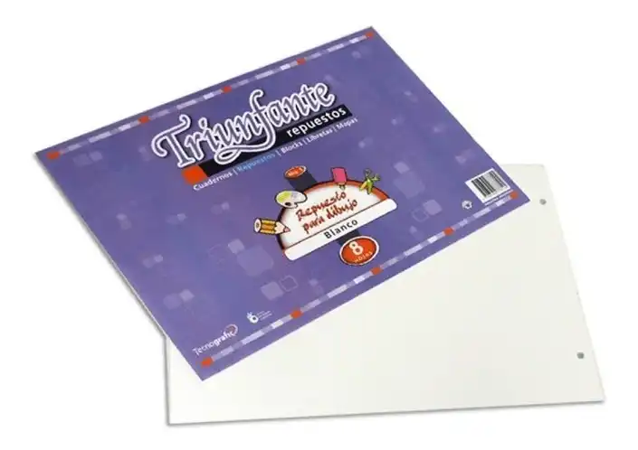 imagen de Block de Hojas Dibujo N°5 x8 Blanco Triunfante