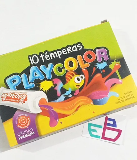 imagen de Tempera x8u 8cc PLAYCOLOR