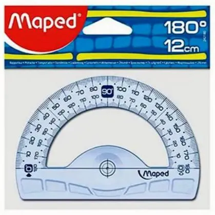 imagen de Transportador 180º 12cm MAPED