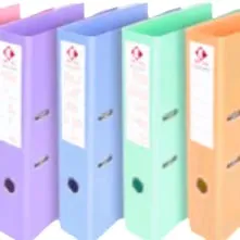 imagen de Bibliorato A4 Lomo 75mm c.Pastel THE-PEL