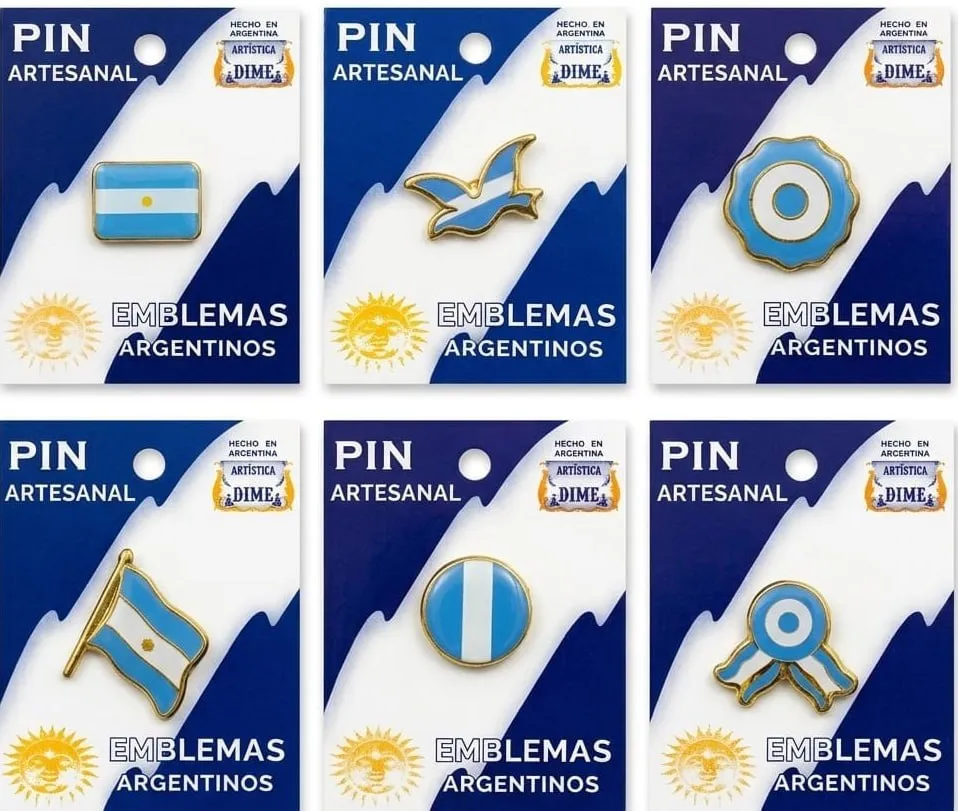 imagen de Escarapela Pins Emblema Argentina