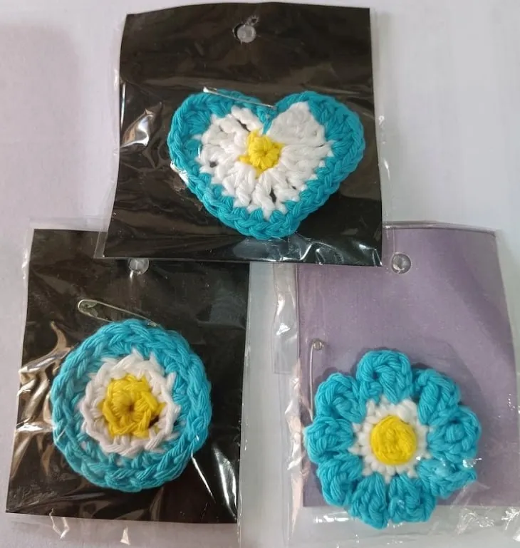 imagen de Escarpela crochet Artesanal