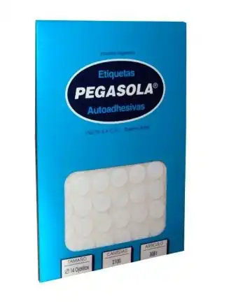 imagen de ETIQUETAS Ojalillo 14mm 30xh PEGASOLA