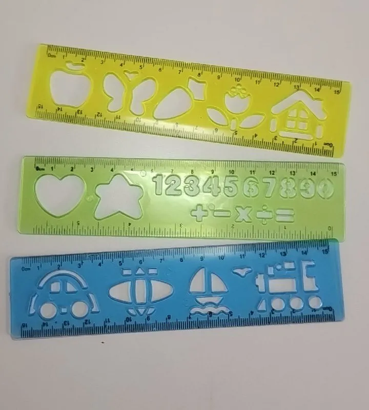 imagen de Regla Troquelada 15 cm