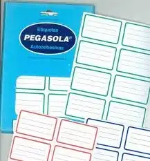 imagen de ETIQUETAS Rotulo 38x60mm PEGASOLA
