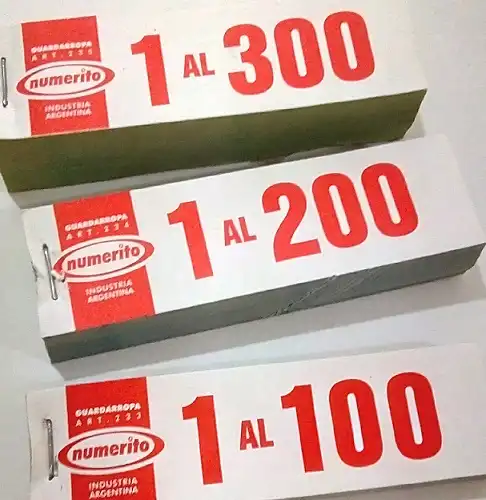 imagen de Talonario Númerado