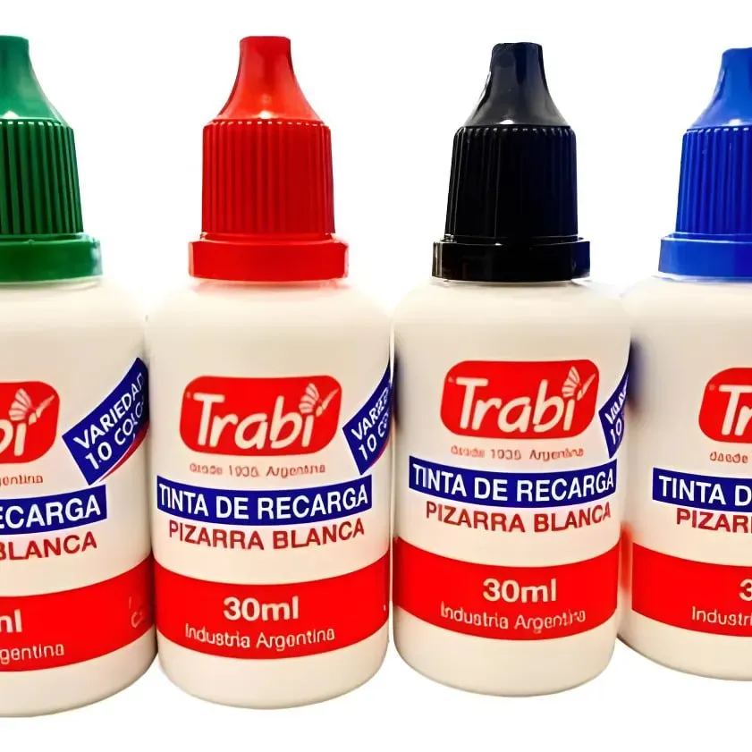 imagen de Tinta de Recarga Pizzarra Blanca 30 ml TRABI